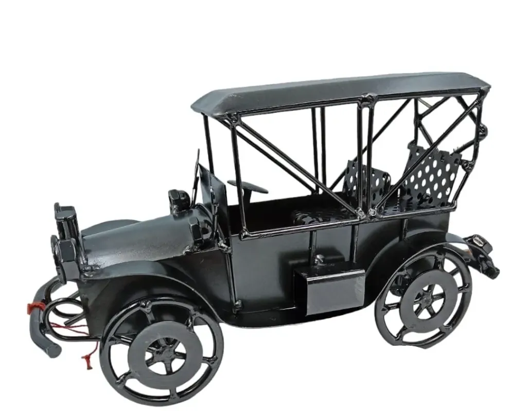Black Metal Vintage Showpiece Jeep - Showpiece Home Decor Gift,